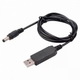 Кабель перехідник для роутерів та іншого обладнання USB 5В 5.5х2.1 мм - зображення 1