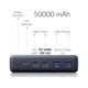 Батарея универсальная Voltero 50000mAh S50 PD/100W QC/3.0/18W USB-C2, USB-A2 (6090537940980) - изображение 2