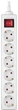 Сетевой фильтр-удлинитель Real-El RS-6 Protect M 1.8 м White (EL122300032) - изображение 1