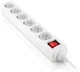Сетевой фильтр-удлинитель Real-El RS-6 Protect M 1.8 м White (EL122300032) - изображение 5