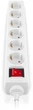 Сетевой фильтр-удлинитель Real-El RS-6 Protect M 5 м White (EL122300035) - изображение 4