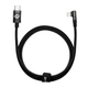 Кабель Baseus MVP 2 Elbow-shaped Fast Charging Data Cable Type-C to iP 20W 1 м Black (CAVP000201) - изображение 1