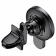 Тримач для мобiльного з БЗП HOCO CA85 Ultra-fast magnetic wireless charging car holder Black - изображение 2