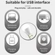 Портативна світлодіодна USB лампа міні світильник ліхтарик підсвічування нічник XO Y1 - зображення 4