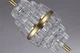 Люстра светодиодная подвесная LED светильник для квартиры на потолок лэд 26715 Латунь 30-200х11х11 см. - изображение 4