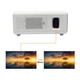 Мультимедийный Android LED проектор Full HD для дома с динамиками TouYinger HQ7 (android version) White-Grey 321х130х255 мм - изображение 5