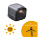 Детский LED проектор мультикубик с динамиком LedProjector L1 Silver-Black 100х120х110 мм. Штатив в подарок. - изображение 1