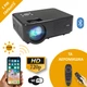 Мультимедийный портативный Android HD LED проектор для домашнего кинотеатра с WiFi, Bluetooth и динамиком Everycom M8 (android version) Black 222х87х165 мм - изображение 1