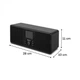 Радіо акумуляторне з таймером, будильником Auna Commuter ST Bluetooth DAB+ FM Black - зображення 4