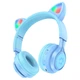 Бездротові навушники Hoco W39 Blue BT5.3, AUX - зображення 1