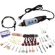 Мини дрель бормашина дремель HILDA MD400 400Вт 220В JD3321C + аксессуары 1.7м Grey (359727) - изображение 1