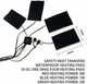 Подкладка для спального мешка с подогревом от USB PowerBank,90х220 см, Ekvator, серая, арт. 90220 - изображение 5