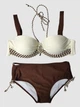 Женский купальник Sisianna 58808 кремовый 3XL - изображение 6