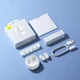 Наушники беспроводные Bluetooth гарнитура с микрофоном Baseus Bowie WM02 |BT5.3, 40/300mAh, 5h, Hi-Fi| White NGTW180002 - изображение 15