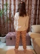 Пижама для девочки детская ELLEN Ballerina GPK 0482 /01/01 158см 13 лет розовый с белым - изображение 3