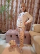 Пижама для девочки детская ELLEN Ballerina GPK 0482 /01/01 158см 13 лет розовый с белым - изображение 5