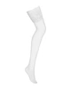 Obsessive 810-STO-2 stockings white L/XL - зображення 3