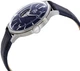 Мужские часы с темно-синим кожаным ремнем Orient RA-AG0005L10B Серебро\Синий - изображение 4