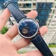 Мужские часы с темно-синим кожаным ремнем Orient RA-AG0005L10B Серебро\Синий - изображение 5