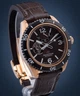 Чоловічий годинник-скелетон Orient RE-AT0103Y00B Золото\Коричневий - зображення 1