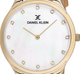 Женские часы с минеральным стеклом DANIEL KLEIN DK12091-3 Белые со светло-коричневым - изображение 2