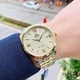 Мужские водонепроницаемые часы Orient RA-AC0F08G10B Золото\Серебро - изображение 6