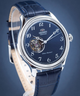 Мужские часы с кожаным ремешком Orient RA-AG0015L10B Серебро\Синий - изображение 4