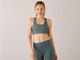 Спортивный топ борцовка для женщины Crivit LYCRA® 385962_389359_ L хаки - изображение 2