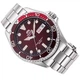 Мужские безупречные часы Orient RA-AA0814R19B Серебро\Бордовый - изображение 1