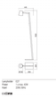 Торшер Redo MINGO LAMP 1X42W E27 WHITE (4.1.1) 01-1556 - зображення 3