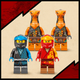 Zestaw klocków LEGO Ninjago Świątynia ze smokiem ninja 161 element (71759) - obraz 6