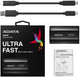 ADATA SE800 1TB 2.5" USB 3.2 Type-C Czarny (ASE800-1TU32G2-CBK) Zewnętrzny - obraz 5