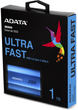 ADATA SE800 1 TB 2,5" USB 3.2 Type-C Niebieski (ASE800-1TU32G2-CBL) Zewnętrzny - obraz 6