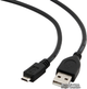 Кабель Cablexpert USB 2.0 - MicroUSB 5pin 1.8 м (CCP-mUSB2-AMBM-6) - зображення 1