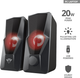 Zestaw głośników Trust GXT610 Argus LED 2.0 Zestaw głośników Czarny (23737) - obraz 6