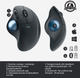 Mysz Logitech Ergo M575 Bluetooth grafitowa (910-005872) - obraz 6