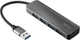 Hub USB Trust Halyx 4 porty USB-A 3.2 Aluminium (TR23327) - obraz 1