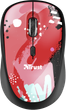 Mysz Trust Yvi Wireless Czarno-Czerwona (TR24440) - obraz 1