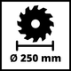 Piła stołowa Einhell TC-TS 2025/3 eco (4340495) - obraz 6