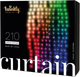 Girlanda LED Smart LED Twinkly Curtain, Wall RGBW 210, BT+WiFi, Gen II, IP44 przezroczysty kabel (TWW210SPP-TEU) - obraz 1