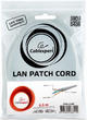 Patchcord Cablexpert CAT6 UTP 0,5 m Szary (PP6U-0,5M) - obraz 3