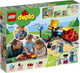 Zestaw klocków LEGO DUPLO Pociąg parowy 59 elementów (10874) - obraz 11