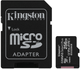 Kingston microSDXC 256GB Canvas Select Plus Class 10 UHS-I U3 V30 A1 + SD-адаптер (SDCS2/256GB) - зображення 1