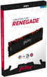 RAM Kingston Fury DDR4-3200 16384MB PC4-25600 (zestaw 2x8192) Renegade RGB 1Rx8 czarny (KF432C16RBAK2/16) - obraz 2