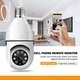 Бездротова IP ай пі камера в плафон для лампочки E-smarter E 27 Full-HD 2MP c Wi Fi - зображення 4