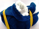 Тёплый и мягкий плед-толстовка Huggle Ultra Plush Blanket Hoodie One size Fits all с капюшоном Синий - изображение 7