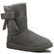Угги UGG Australia Josette Grey с декоративными кожаным бантом сбоку (размер 38) - изображение 1