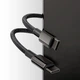 Кабель для швидкої зарядки BASEUS Tungsten Gold Type-C до Type-C |2m, 100W, 5A| Black - зображення 8