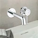 Cмеситель для умывальника однорычажный настенного монтажа GROHE BauClassic 2029200C хром латунь CV032455 - изображение 3