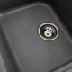 Мойка для кухни PLATINUM гранитная 7950 Equatoria 785x498мм прямоугольная врезная без сифона на две чаши серая PLS-A35797 - изображение 5